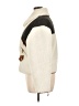 FRAME 100% Polyester Ivory Faux Fur Jacket Size L - photo 5