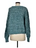 Ann Taylor LOFT Tweed Teal Pullover Sweater Size M - photo 2