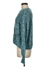 Ann Taylor LOFT Tweed Teal Pullover Sweater Size M - photo 5