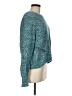 Ann Taylor LOFT Tweed Teal Pullover Sweater Size M - photo 4