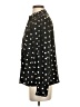 Cupcakes & Cashmere 100% Polyester Polka Dots Black Long Sleeve Blouse Size S - photo 5