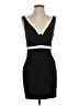Jay Godfrey Color Block Black Cocktail Dress Size 4 - photo 1