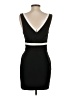Jay Godfrey Color Block Black Cocktail Dress Size 4 - photo 2