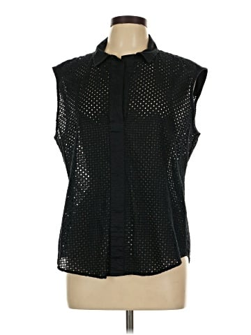 Calvin Klein Sleeveless Button-Down Shirt (view 1)