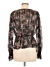 Bucketlist 100% Polyester Black 3/4 Sleeve Blouse Size M - photo 2