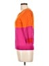 JCPenney Color Block Orange Pullover Sweater Size L (petite) - photo 5