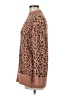 Papaya Animal Print Brown Pullover Sweater Size M - photo 5