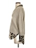 Brochu Walker Animal Print Tan Wool Pullover Sweater Size XS - photo 5