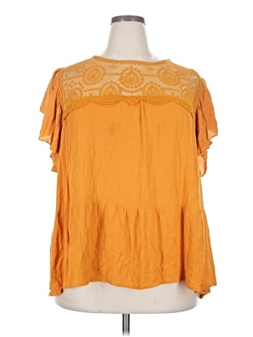 Rebellion Short Sleeve Blouse (view 1)