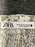 Zara Print Silver Casual Pants Size M - photo 4