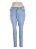 YMI Solid Blue Jeans Size 18 - photo 1