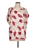 CAbi 100% Polyester Ivory 3/4 Sleeve Blouse Size L - photo 1