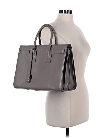 Saint Laurent Leather Tote (view 2)