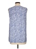 Unbranded Blue Sleeveless Blouse Size L (estimated) - photo 2