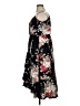 Shein Floral Black Casual Dress Size XL - photo 5