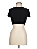 ASOS Black Short Sleeve Turtleneck Size 10 - photo 1