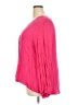 Cato 100% Rayon Pink Long Sleeve Blouse Size 26/28w - photo 5