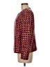 Chico's Tweed Pink Burgundy Jacket Size Med (1) - photo 5