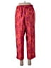 Assorted Brands 100% Polyester Hearts Red Casual Pants Size M (estimated) - photo 2