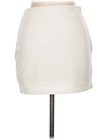 Zara Faux Leather Skirt (view 2)