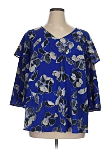 Lane Bryant 3/4 Sleeve Blouse (view 1)