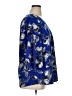 Lane Bryant 100% Polyester Blue 3/4 Sleeve Blouse Size 14 - 16 Plus - photo 4