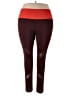 Athleta Color Block Red Active Pants Size 2X - photo 1