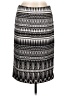 ECI Graphic Black Formal Skirt Size L - photo 1