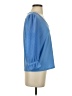 CeCe 100% Polyester Blue 3/4 Sleeve T-Shirt Size S - photo 4
