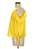 Tovia 100% Polyester Yellow 3/4 Sleeve Blouse Size L - photo 5