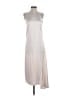 Zara Solid Silver Casual Dress Size S - photo 1
