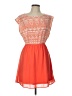 Jealous Tomato 100% Polyester Orange Casual Dress Size L - photo 1