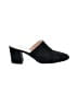 J.Crew 100% Leather Black Mule/Clog Size 8 1/2 - photo 1