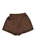 Unbranded 100% Polyester Hearts Brown Athletic Shorts Size S - photo 2