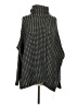 Diane von Furstenberg Houndstooth Black Poncho Size P (petite) - photo 1