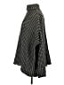 Diane von Furstenberg Houndstooth Black Poncho Size P (petite) - photo 5
