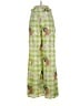 Assorted Brands 100% Polyester Checkered-gingham Green Casual Pants Size S - photo 1