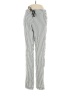 Element 100% Viscose Stripes Silver Casual Pants Size S - photo 1