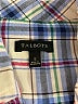 Talbots Plaid Blue Long Sleeve Button-Down Shirt Size S - photo 7