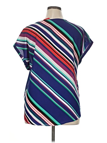 Bold Elements Short Sleeve Blouse (view 2)