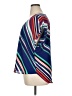 Bold Elements 100% Polyester Blue Short Sleeve Blouse Size XL - photo 5