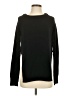 Lululemon Athletica 100% Merino Wool Solid Black Wool Pullover Sweater Size 4 - photo 1