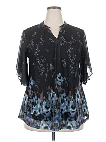 Timeson Short Sleeve Blouse (view 1)