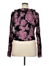 Forever 21 Plus Black Pink Long Sleeve Blouse Size 0X - photo 2