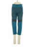 Adidas Color Block Teal Active Pants Size S - photo 1
