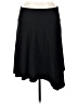 Ann Taylor 100% Polyester Solid Black Casual Skirt Size XL - photo 1