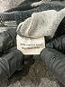 CARDIGAN 100% Merino Camo Graphic Marled Black Wool Sweater Size L - photo 8