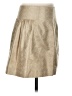J.Crew Metallic Tan Silk Skirt Size 2 - photo 1