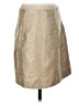 J.Crew Metallic Tan Silk Skirt Size 2 - photo 2