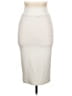 Imagenation Solid Ivory Casual Skirt Size L - photo 1
